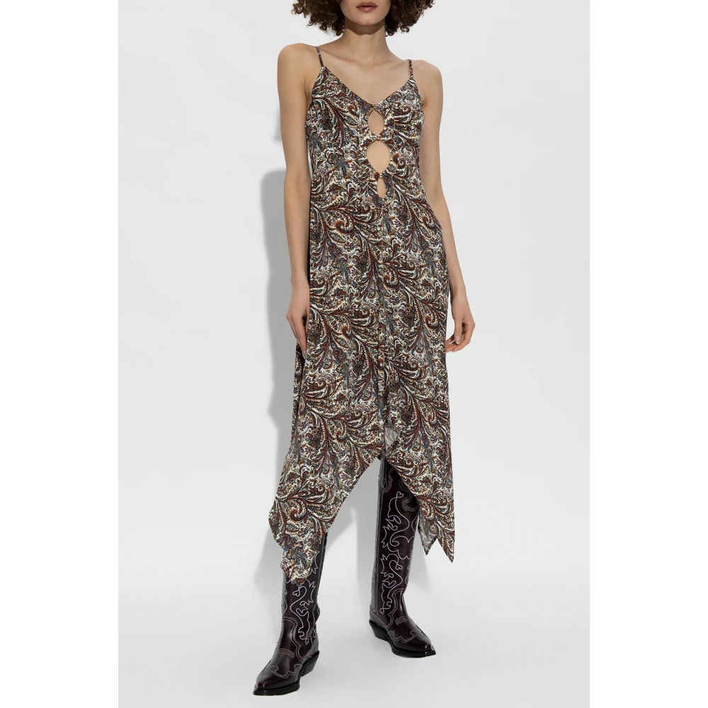 Ixiah Carneool jurk Multicolor Dames