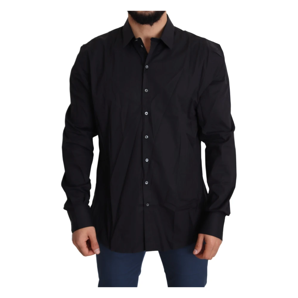 Dolce & Gabbana Black Sicilia Shirt - Male - Casual Shirts - S - Shirts