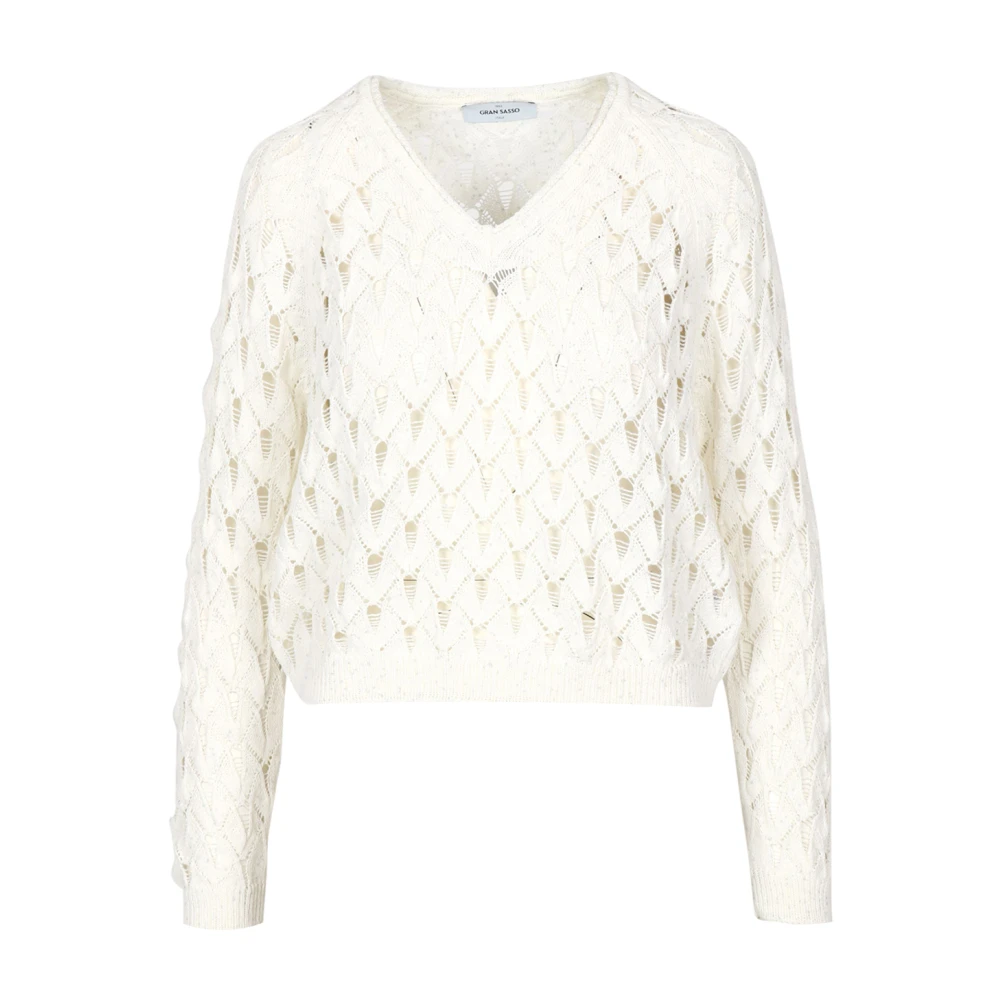 Gran Sasso Donna Bianco - Knitwear - S