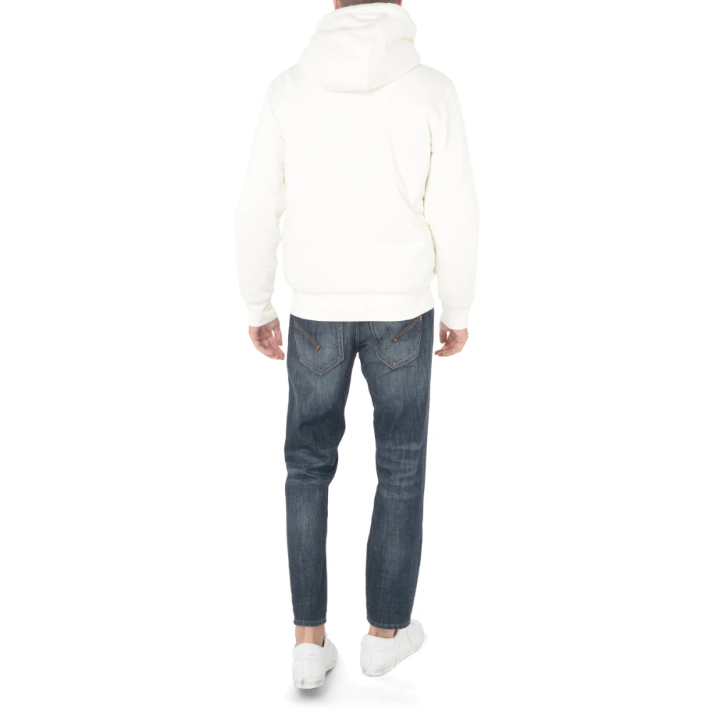 Moose Knuckles Klassieke Bunny Ivoor Hoodie White Heren