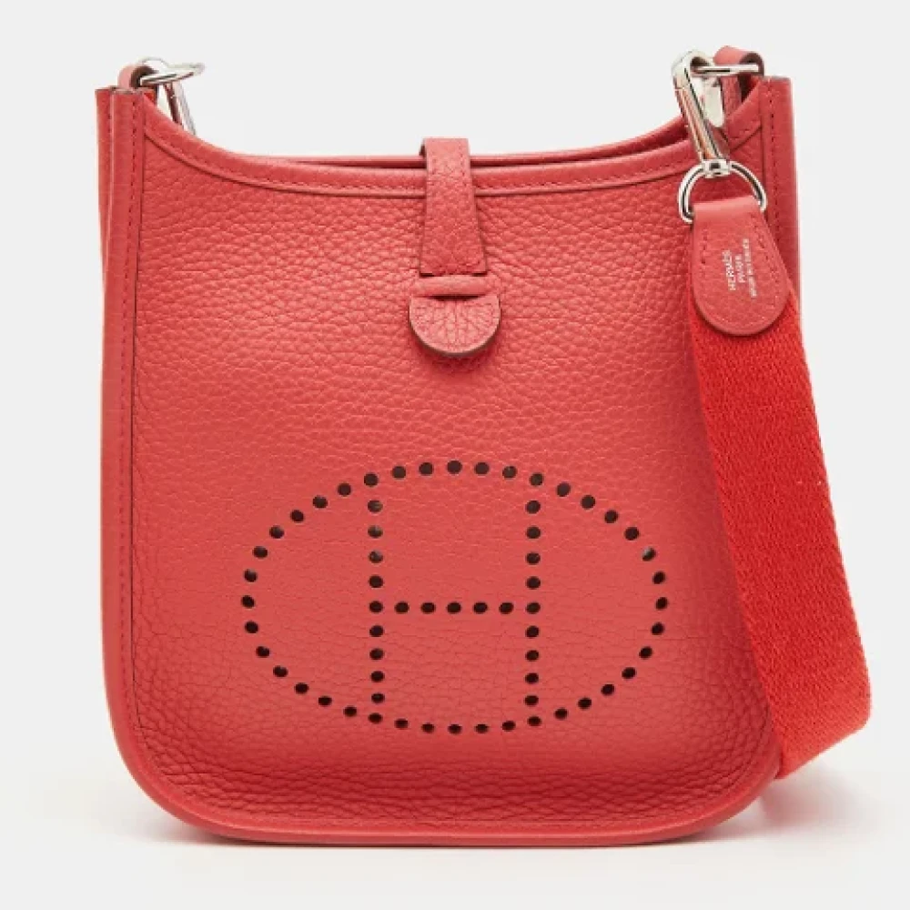 Hermès Vintage Pre-owned Leather shoulder-bags Pink Dames