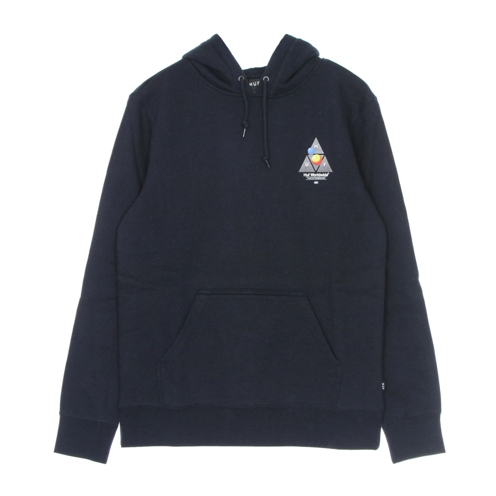 HUF Navy Blazer hoodie met kangoeroezak Blue Heren