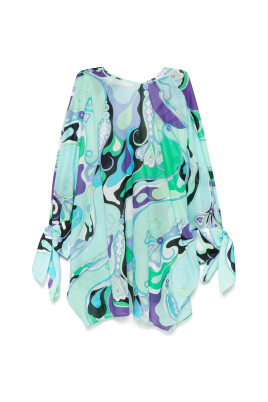 turquoise-blue-green-dolman-sleeves-dress