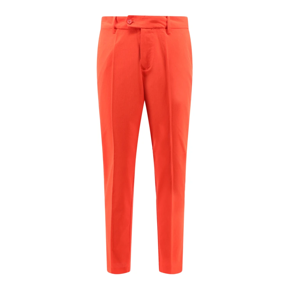 Røde Bukser med Glidelås og Knapper | J.Lindeberg | Chinos | Miinto.no
