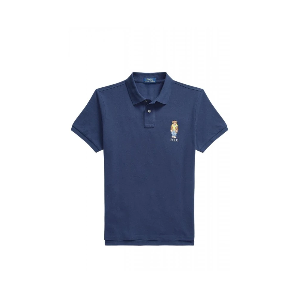 Ralph Lauren Uomo Blu Polo Shirt