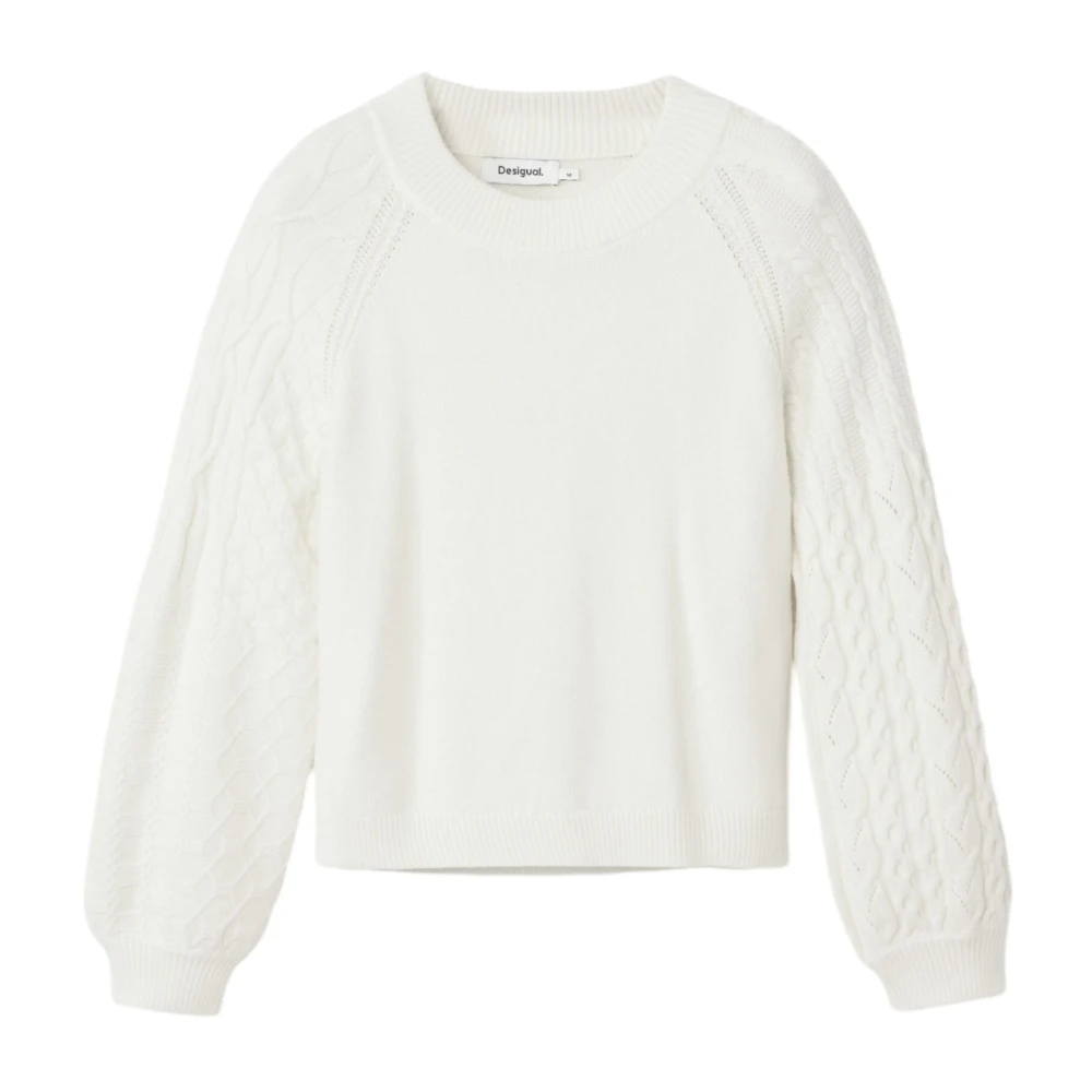 Knitwear > Round-neck Knitwear - - Desigual - Modalova