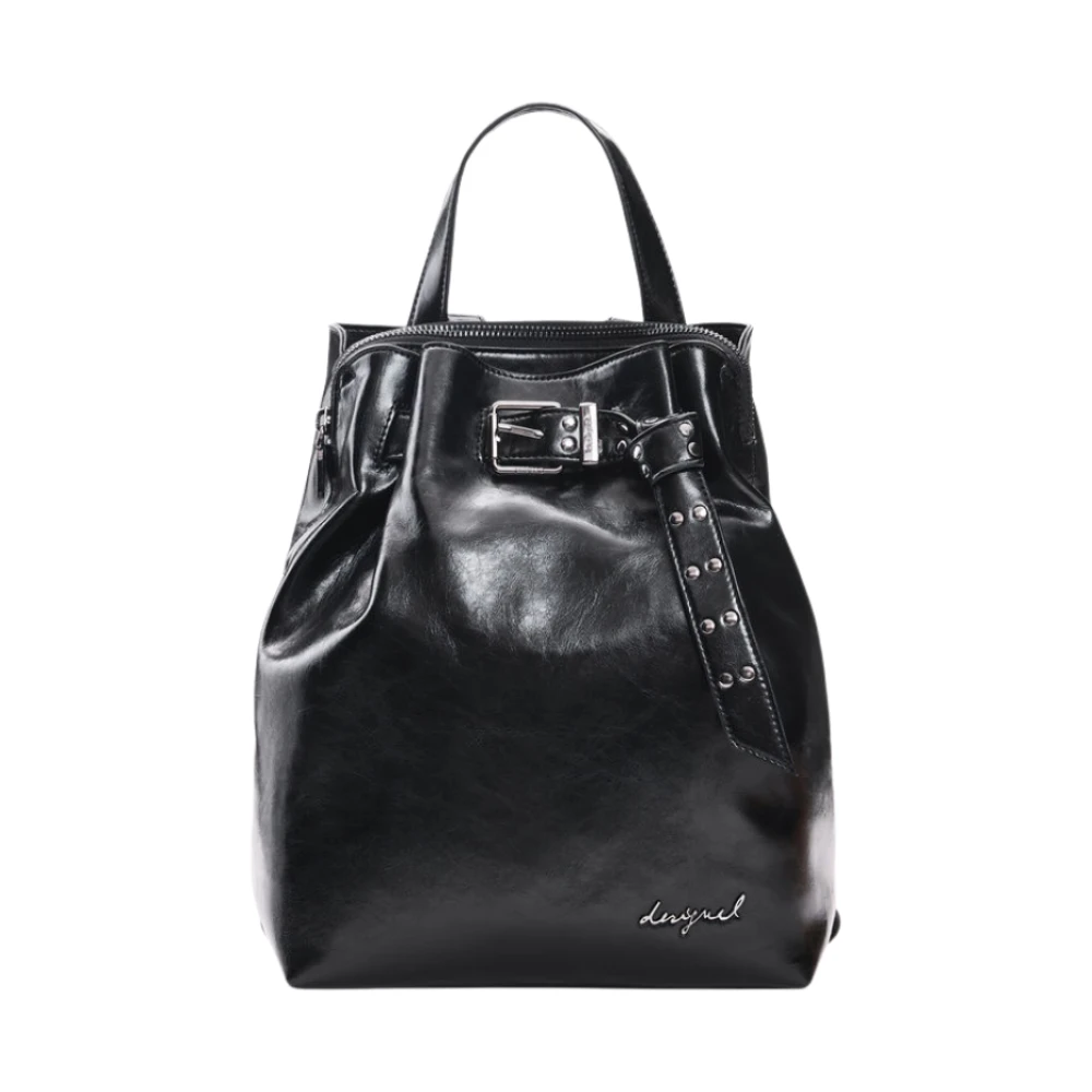 Desigual Mujer Negro Bolsos, Talla: One Size
