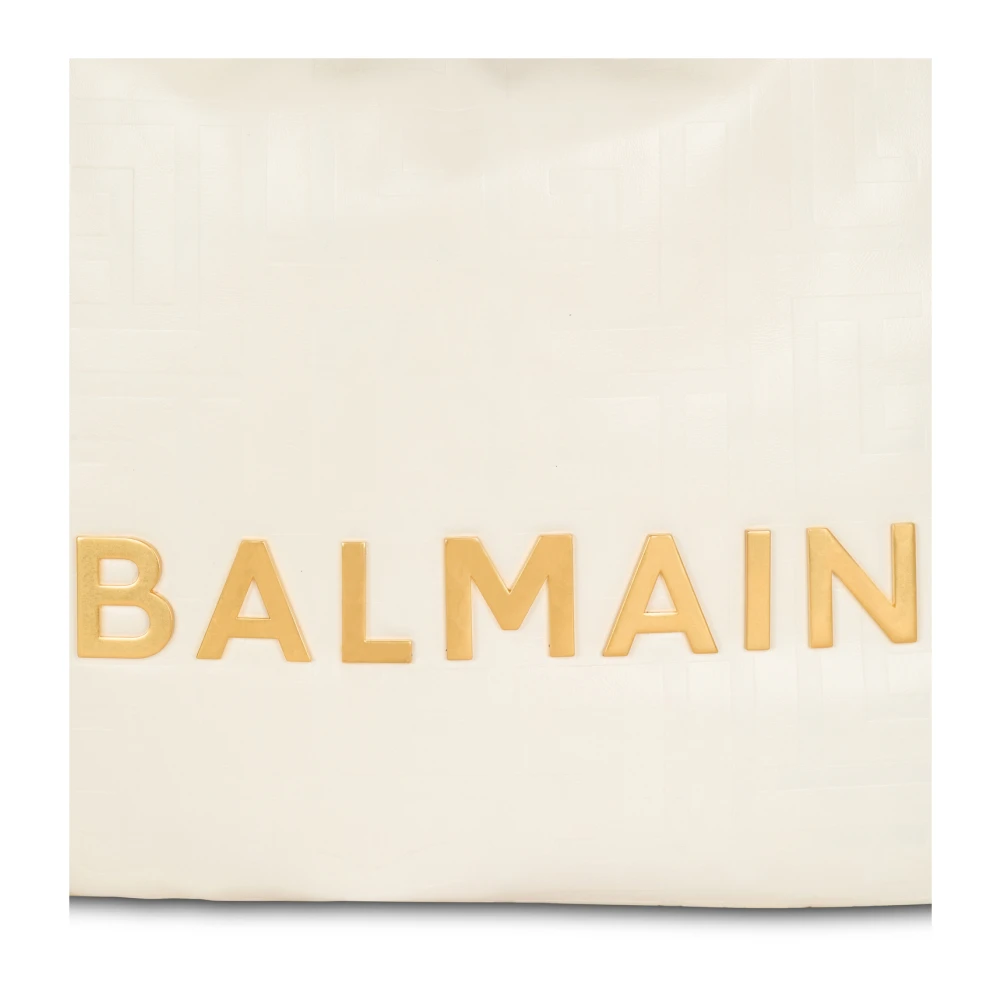 Balmain 1945 Soft Hobo Tas White Dames