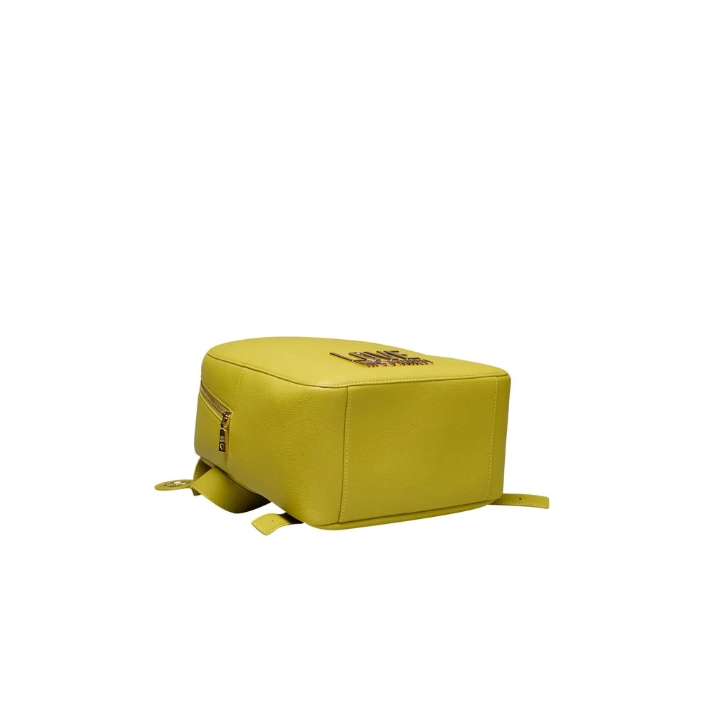 Love Moschino Gele rugzak met verstelbare banden Yellow Dames