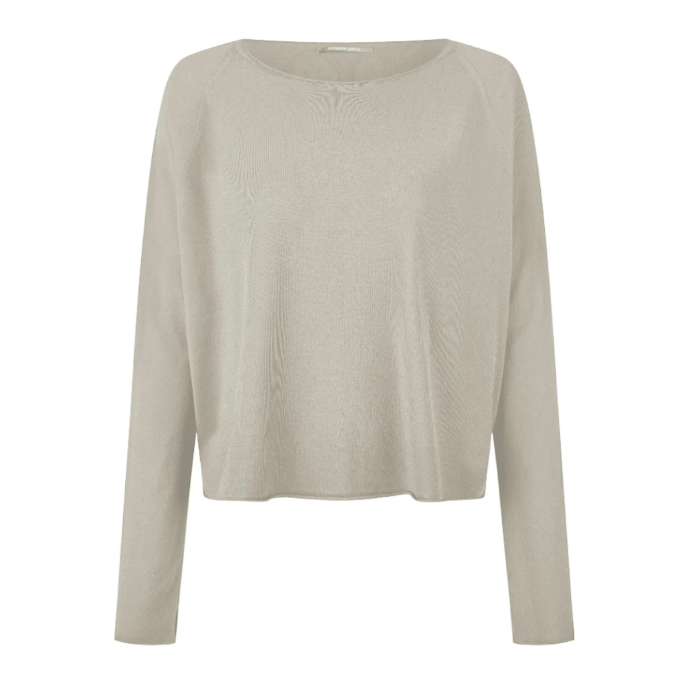 Annette Görtz Oversized Gebreide Trui Grijs Gray Dames
