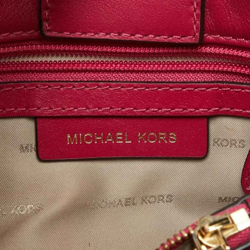 Michael Kors Pre-owned Leather totes Pink Dames