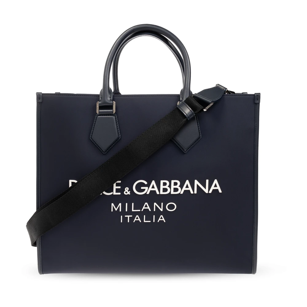 Dolce & Gabbana Shopper tas Blue Heren