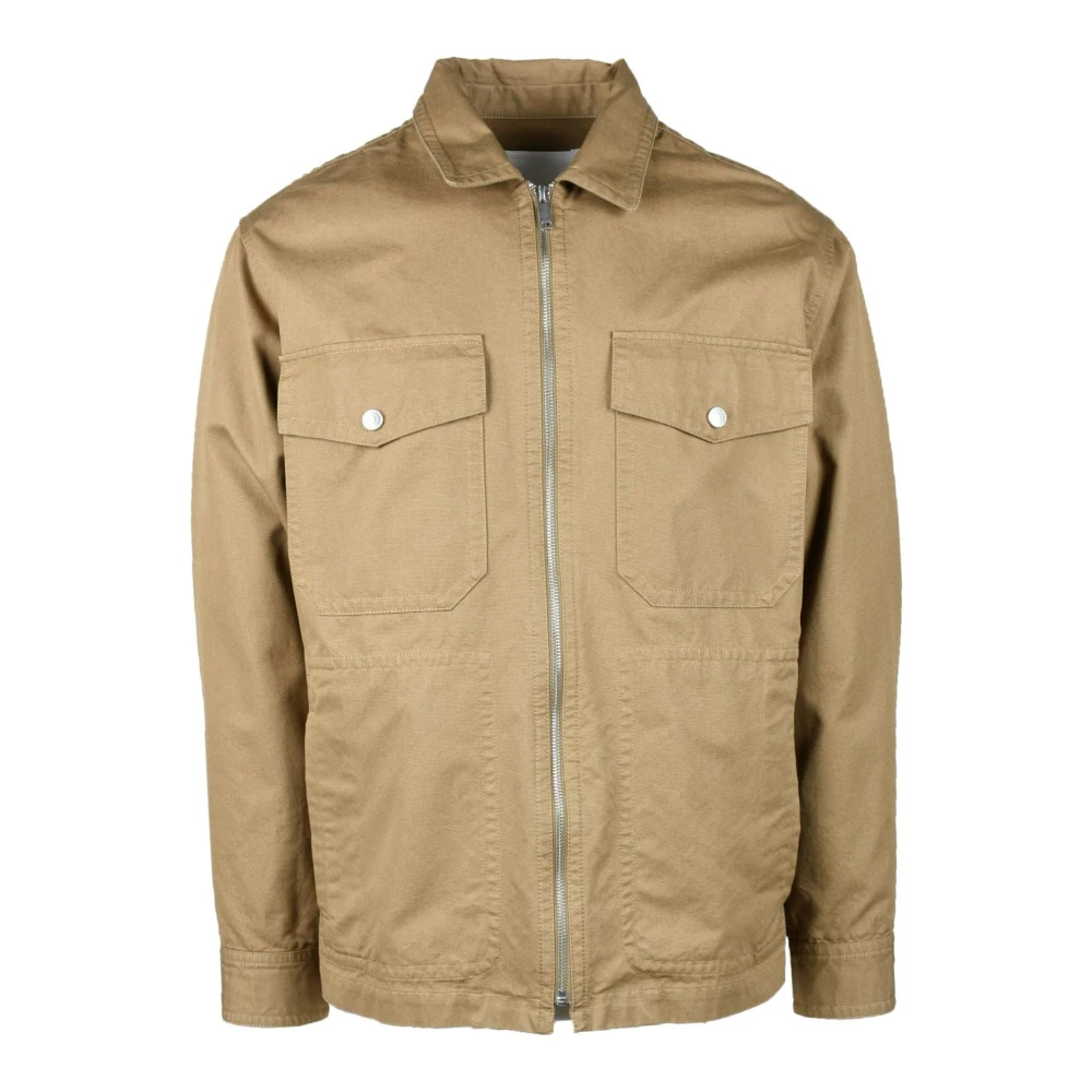 Isabel marant Katoenen Buitenkleding Brown Heren