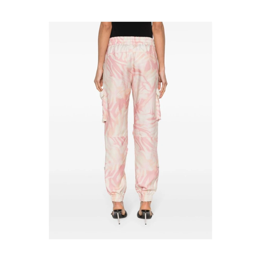 Diesel Tapered Trousers Pink Dames
