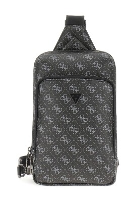 sac-a-bandouliere-monogramme-cuir-pu-noir