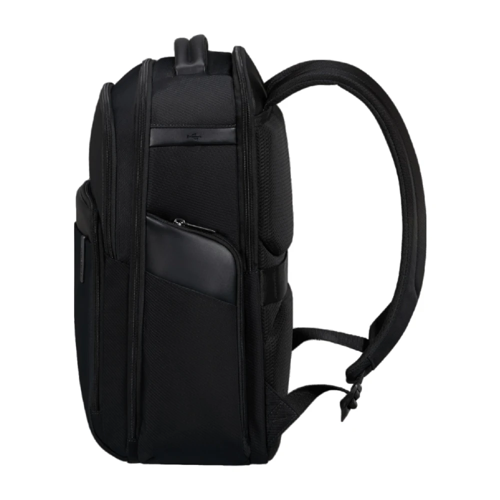 Samsonite Zwarte rugzak met gerecycled PET-stof Black Unisex
