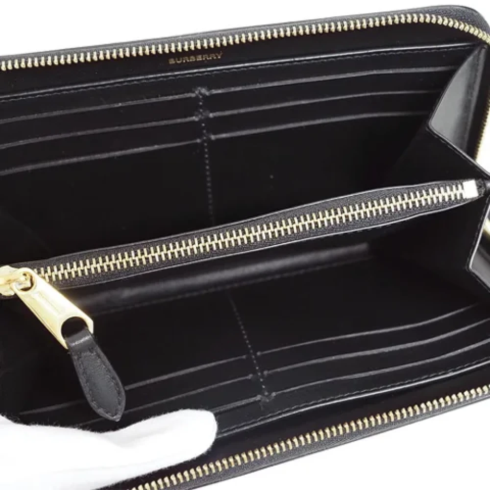 Burberry Vintage Pre-owned Leather wallets Brown Dames