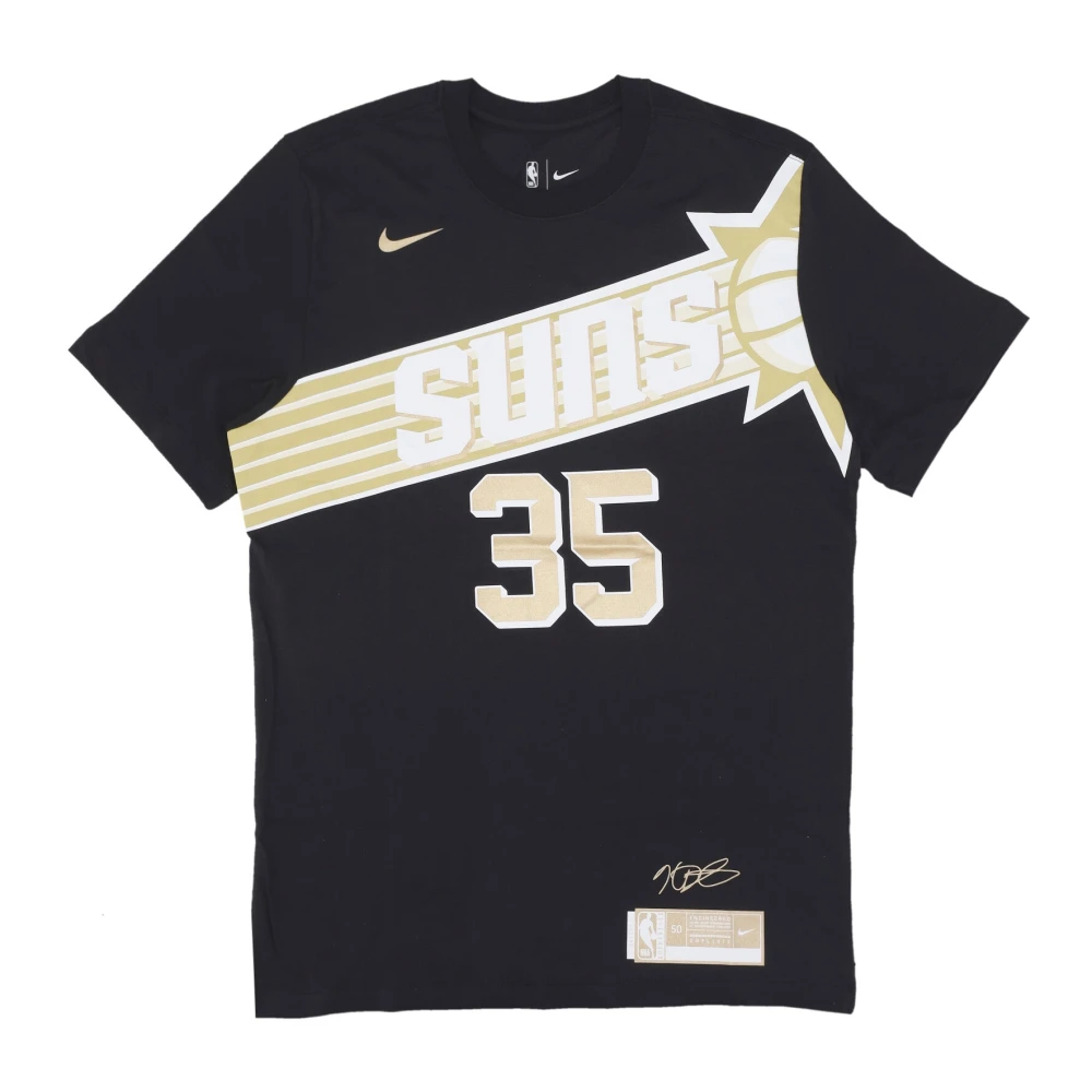 Nike Phoenix Suns Tee Durant 35 Black Heren