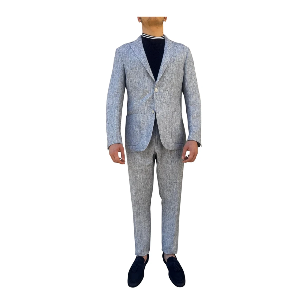 Suits > Suit Sets > Single Breasted Suits - - Eleventy - Modalova