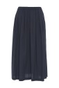 blauwe-geplooide-midi-rok