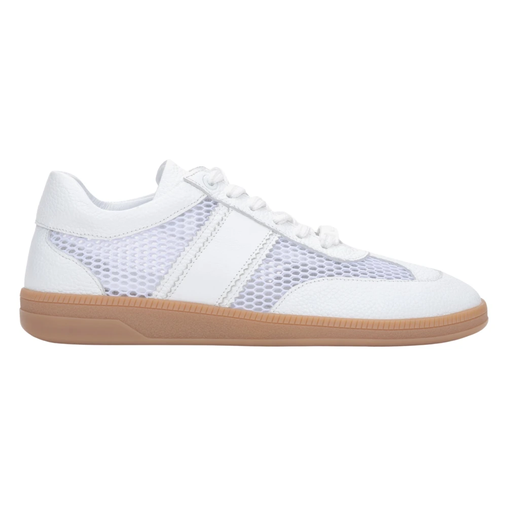Estro Lage Sneakers met Mesh Dames Schoenen Wit