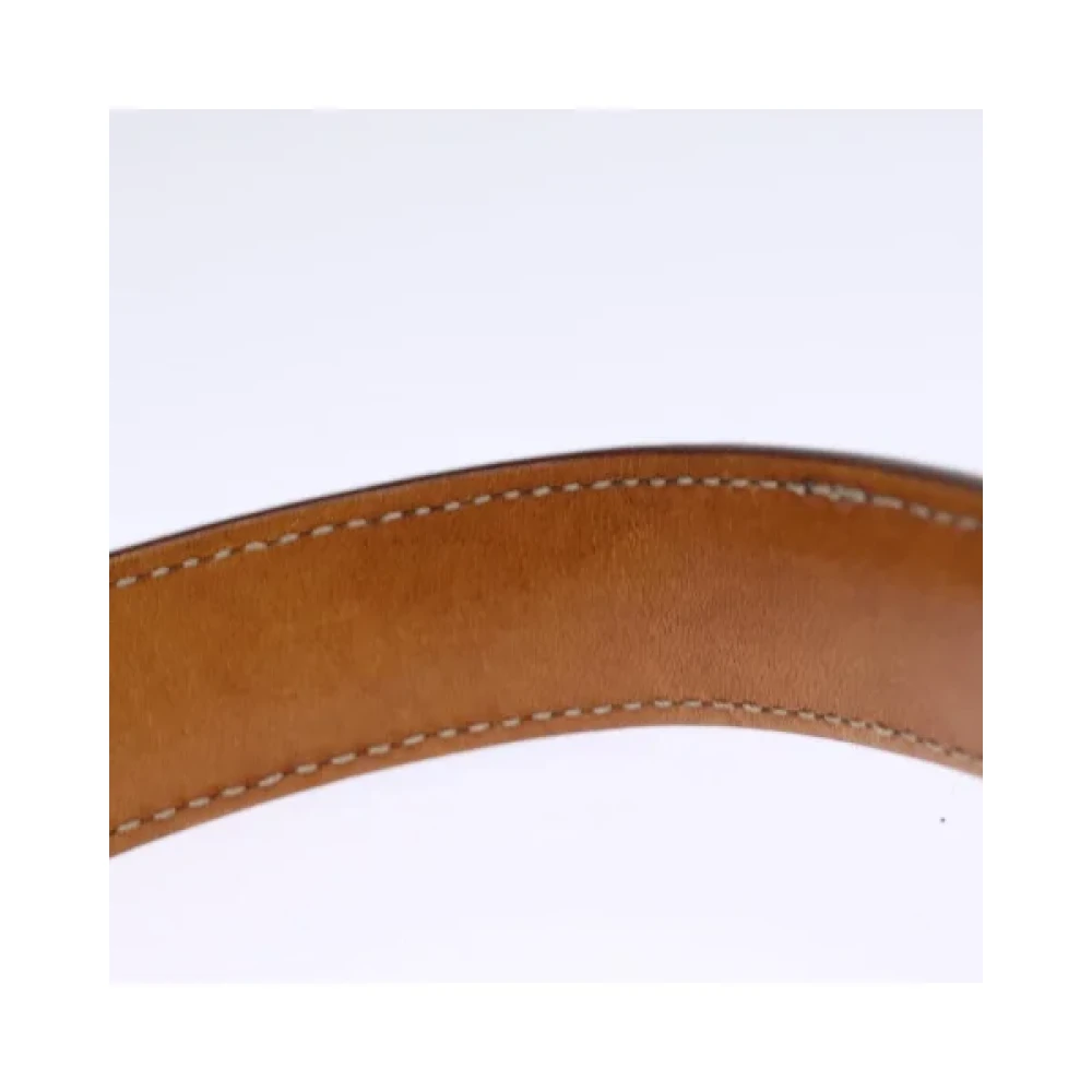 Celine Vintage Pre-owned Leather handbags Brown Dames