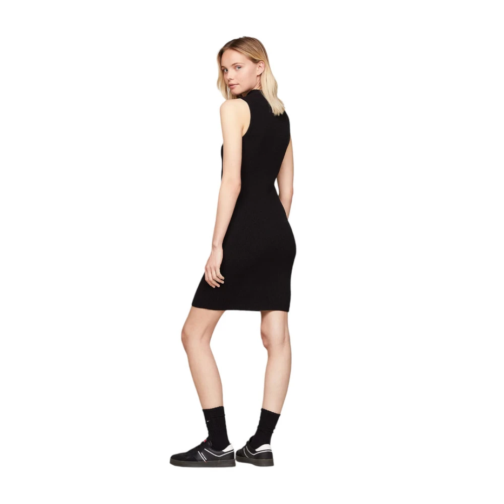 Tommy Jeans Korte Jurk Black Dames