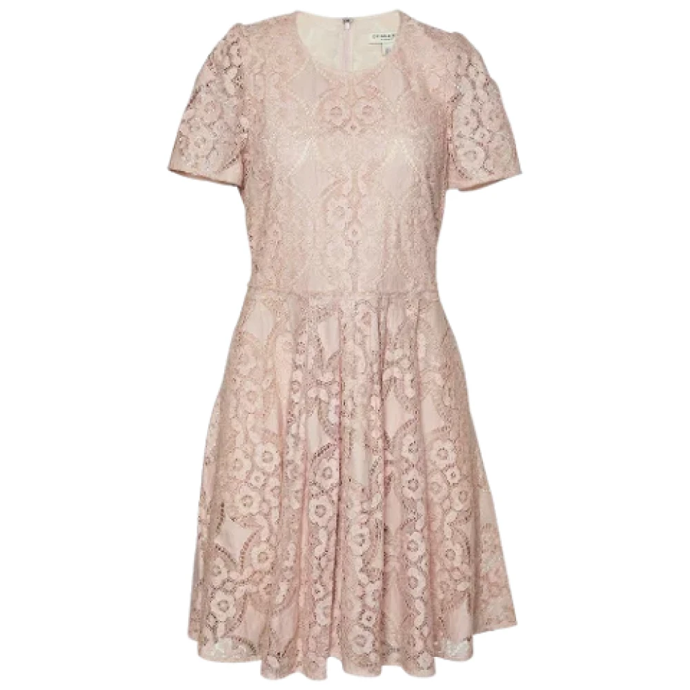 Burberry Vintage Pre-owned Lace dresses Pink Dames