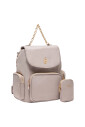 elegant-sac-a-dos-rose-avec-fermeture-eclair-doree