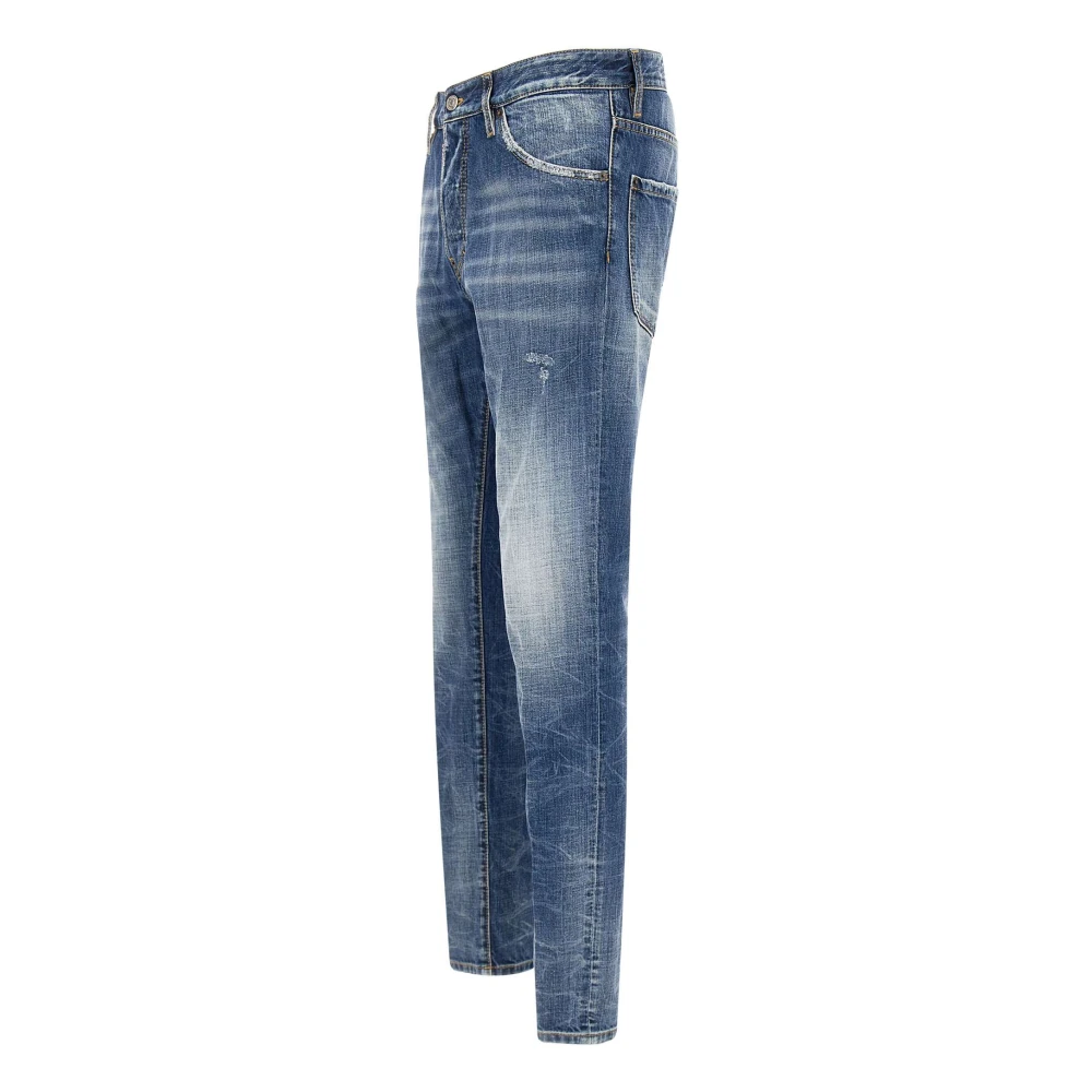 Dsquared2 Stijlvolle Denim Jeans Blue Heren