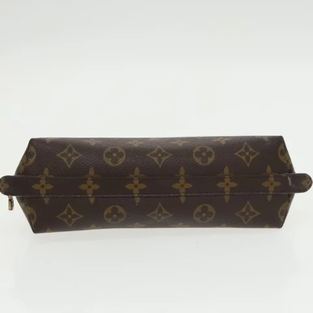 Louis Vuitton Vintage Pre-owned Canvas pouches Brown Dames