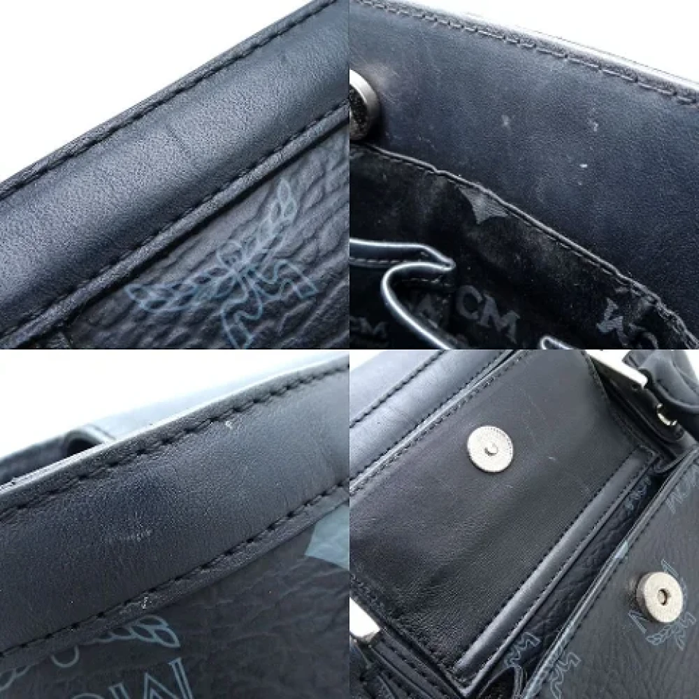 MCM Pre-owned Canvas handbags Black Dames