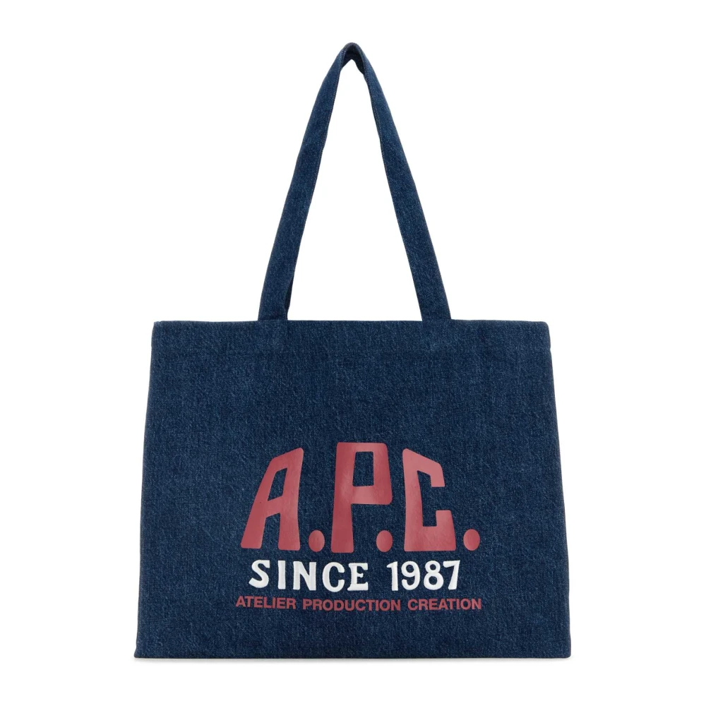 A.p.c. Denim Diane Winkel Tas Blue Dames