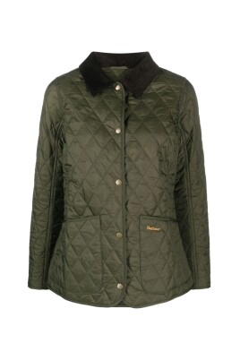 veste-verte-matelassee-manches-longues