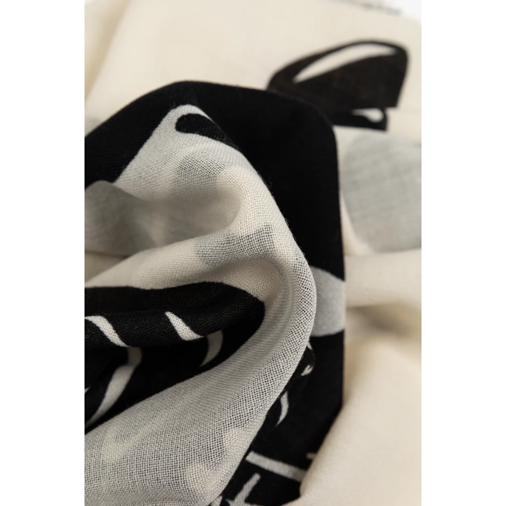 Burberry Wollen sjaal White Unisex