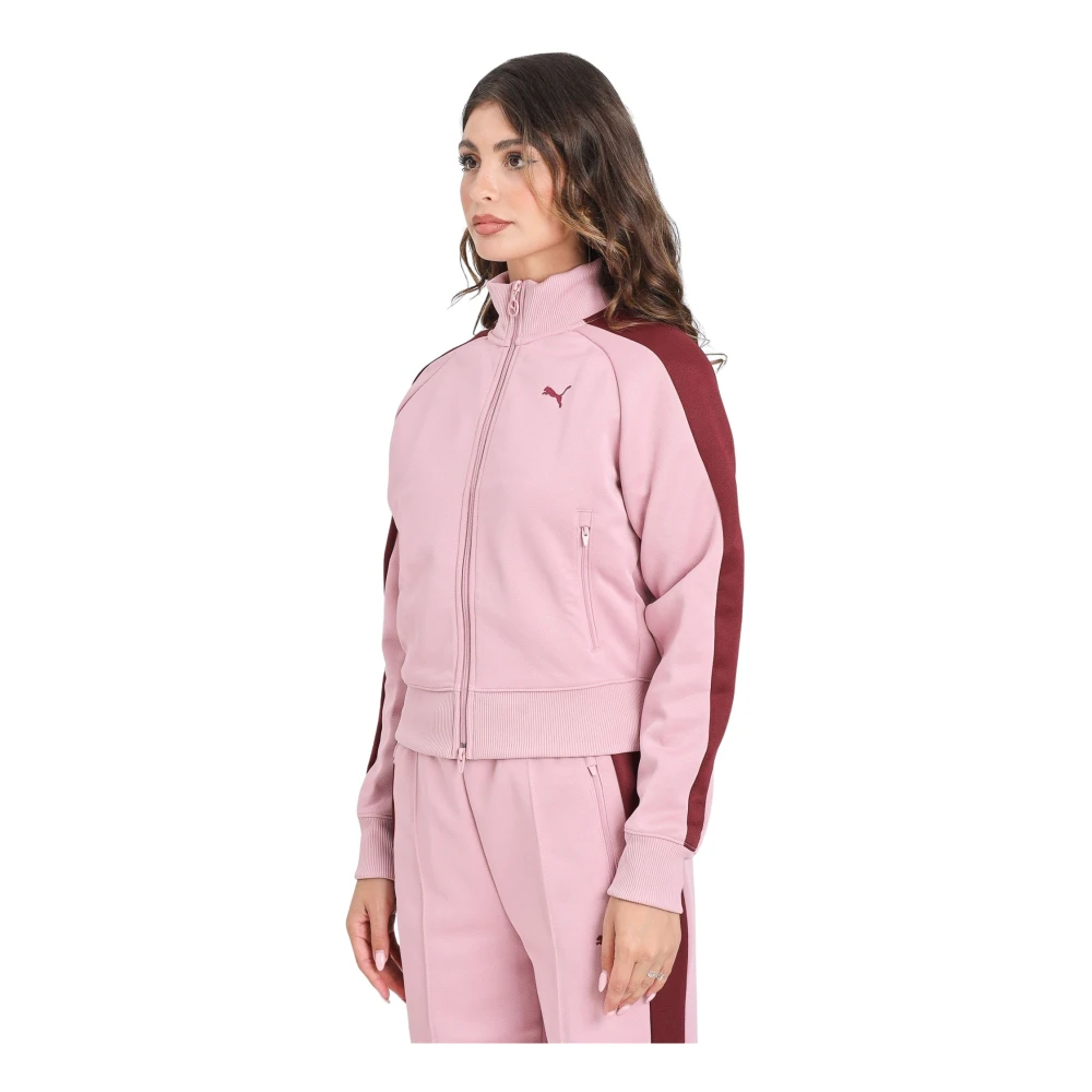 Puma Mujer Rosado Sudaderas, Rosa, Talla: M