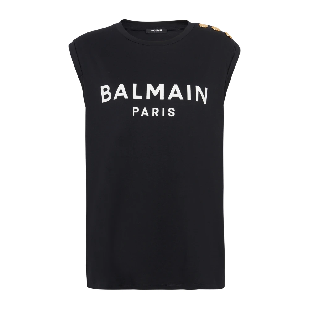 Tops > Sleeveless Tops - - Balmain - Modalova
