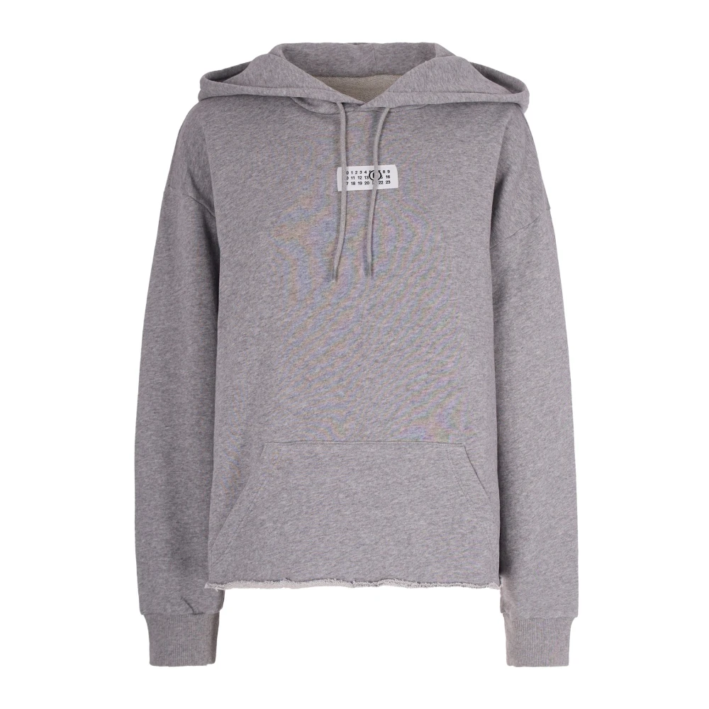 Mm6 Maison Margiela Women's Gray Hoodie