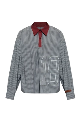 Striped Pattern Polo