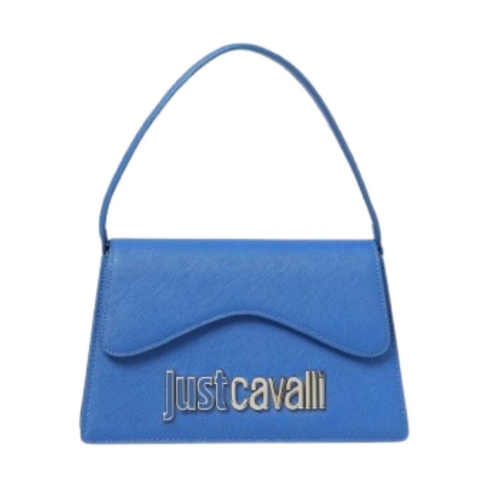 Just Cavalli Stijlvolle Blauwe Schoudertas voor Vrouwen Blue Dames