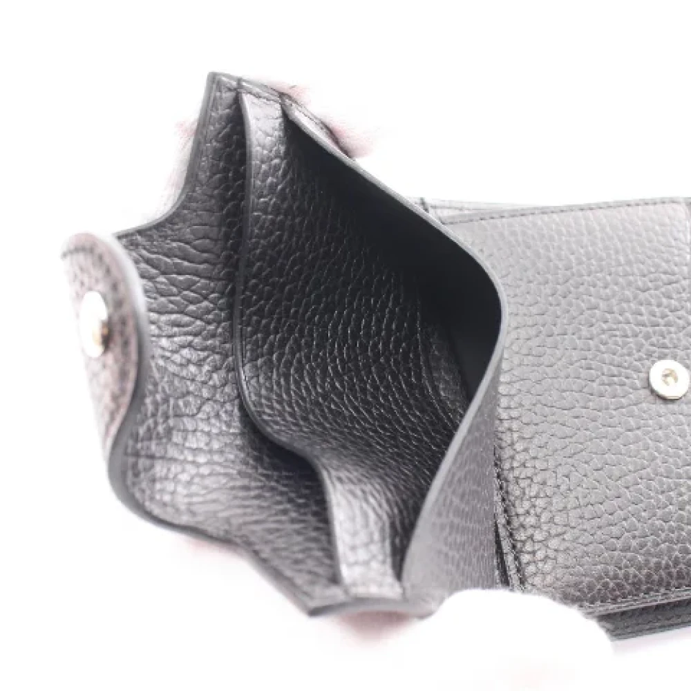 Hermès Vintage Pre-owned Fabric wallets Black Dames