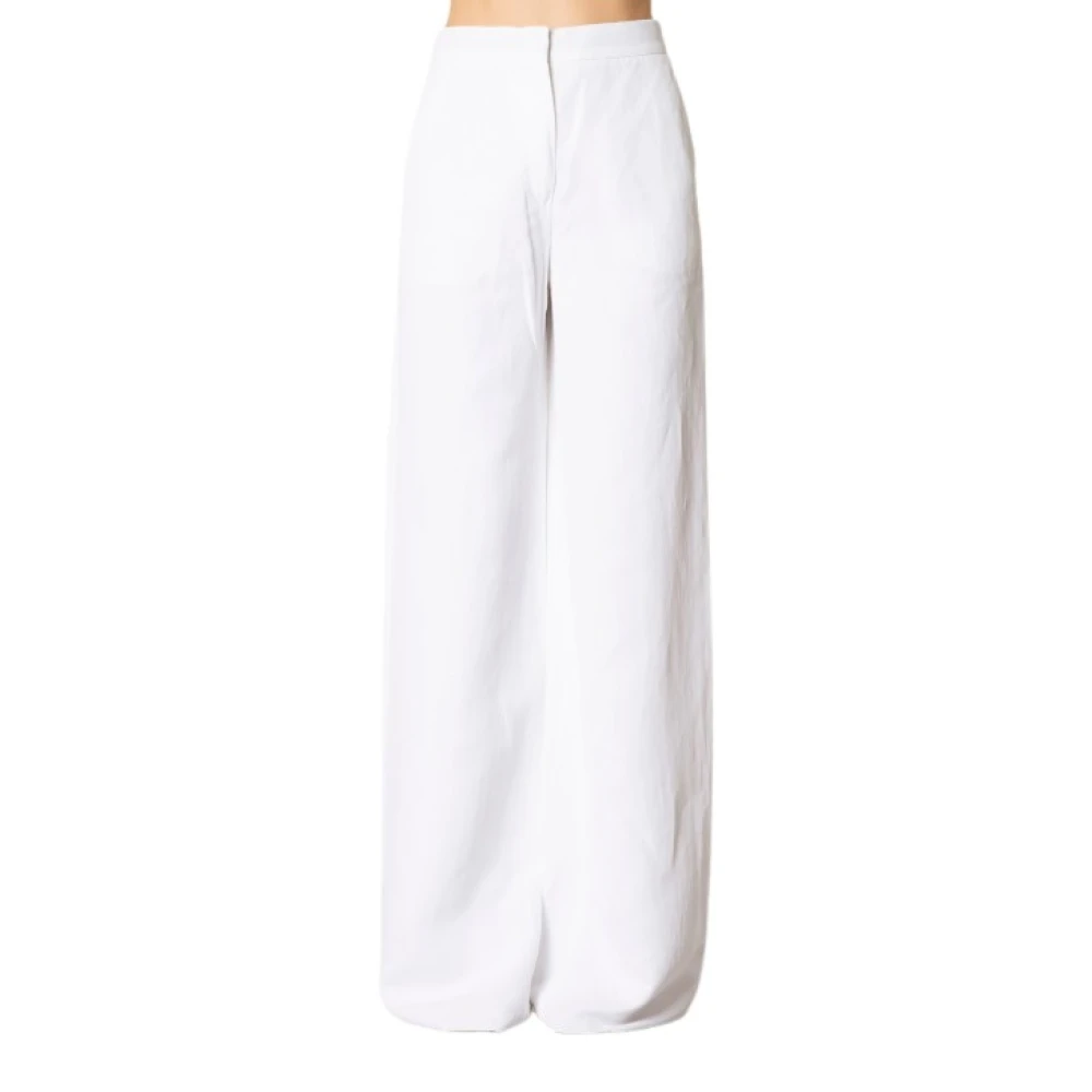 Trousers > Wide Trousers - - Max Mara Studio - Modalova