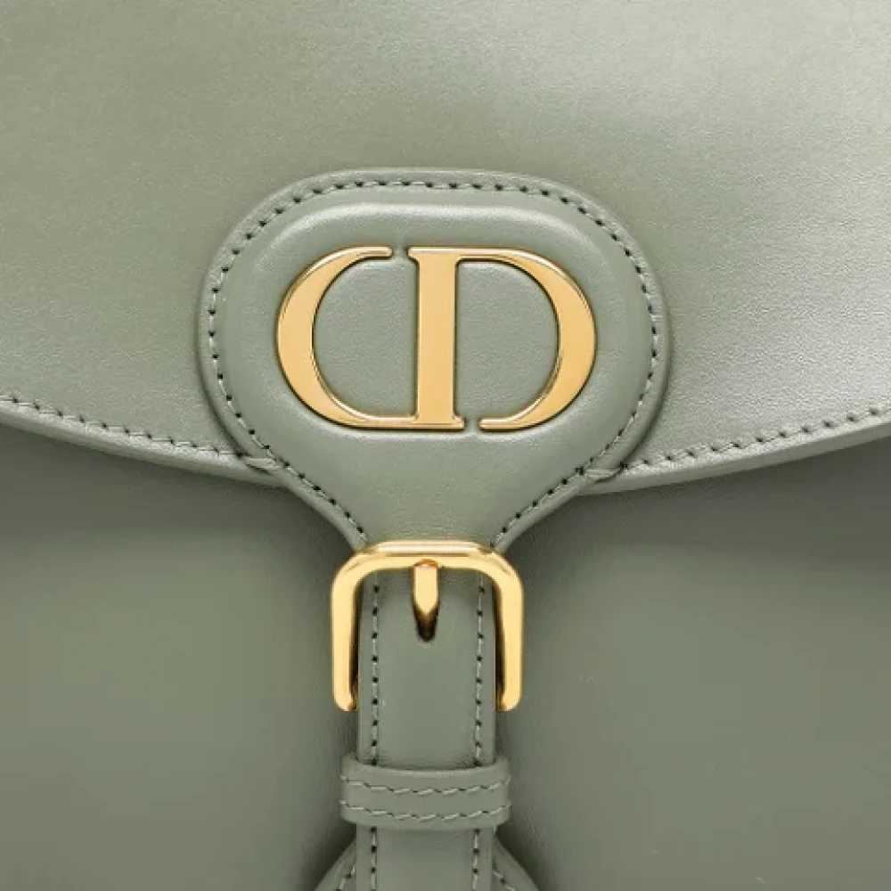 Dior Vintage Pre-owned Leather dior-bags Green Dames