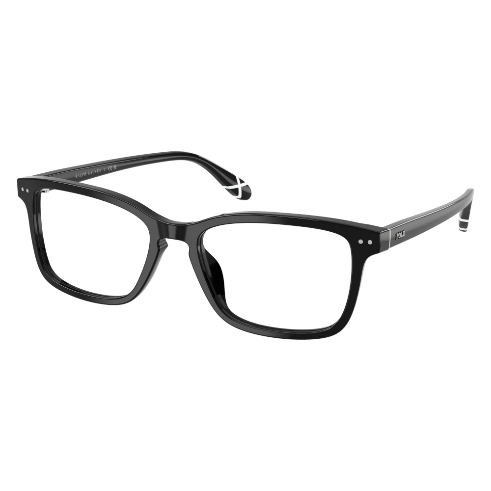 Polo Ralph Lauren Transparent Man Ph2316u 5001 Optical Frames Acetate Black Pillow Normal - Image 2