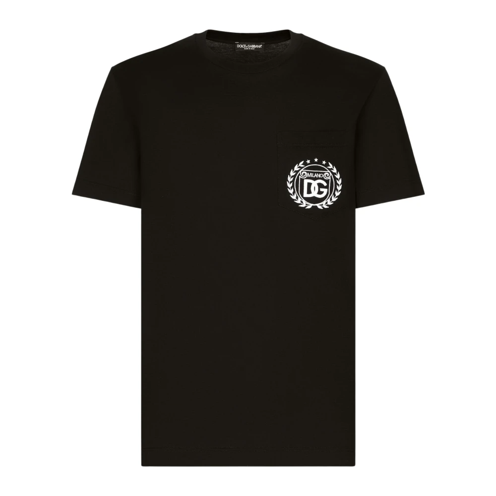Dolce & Gabbana Herren Schwarz Oberteile, K, Lgröße: