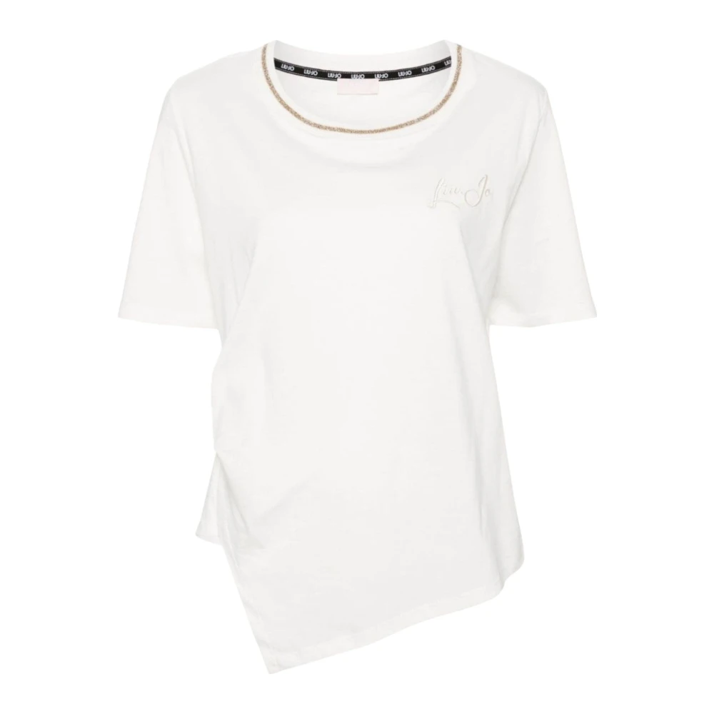 Liu Jo Korte Mouw T-shirt White Dames