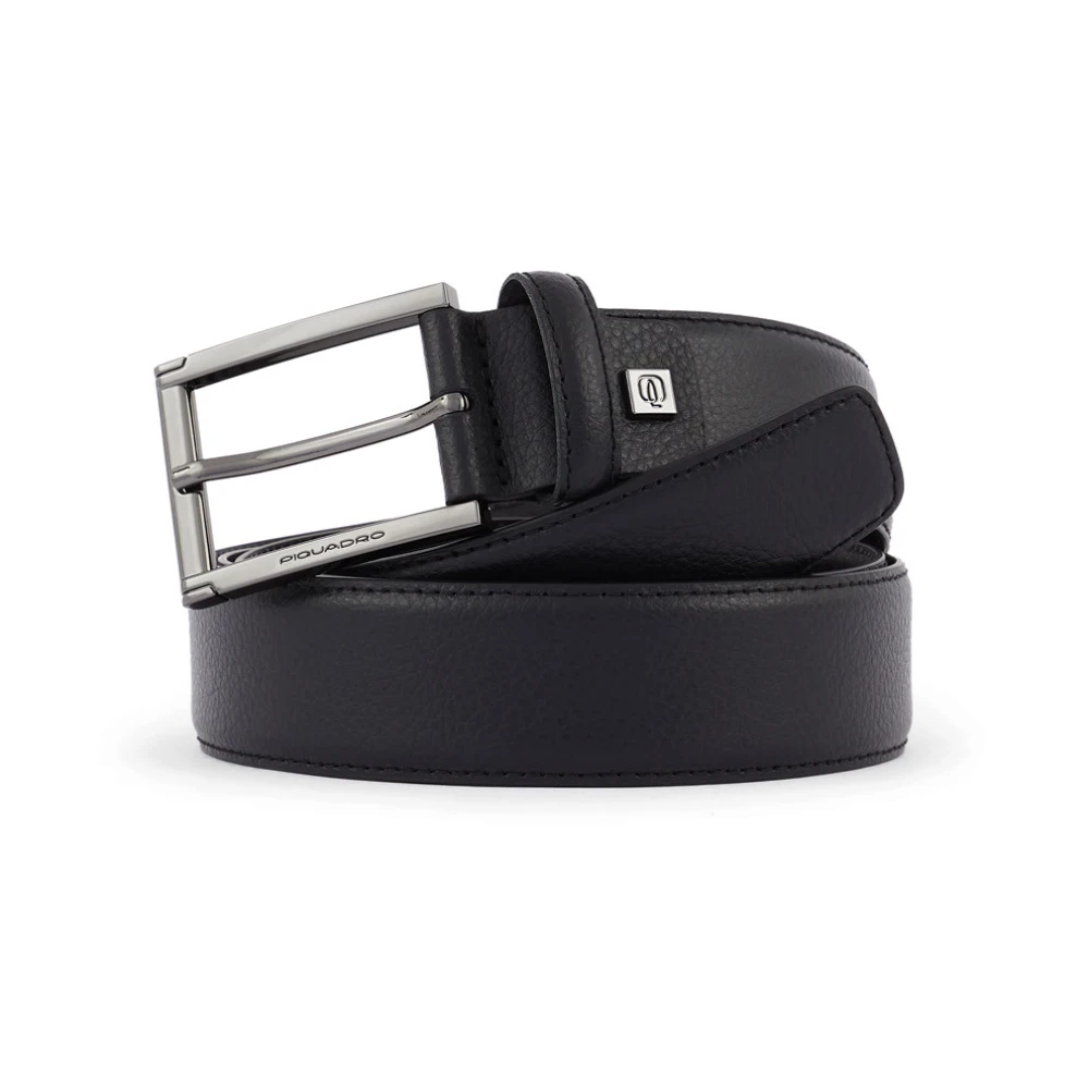 Piquadro Mannelijk Zwart Accessoires Heren, One Size, Katoen, Modus Riem