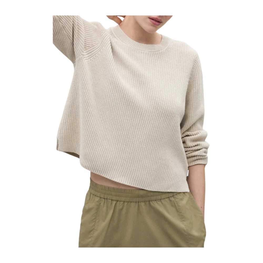 Ecoalf Gebreide Dames Mist Sweater Gray Dames