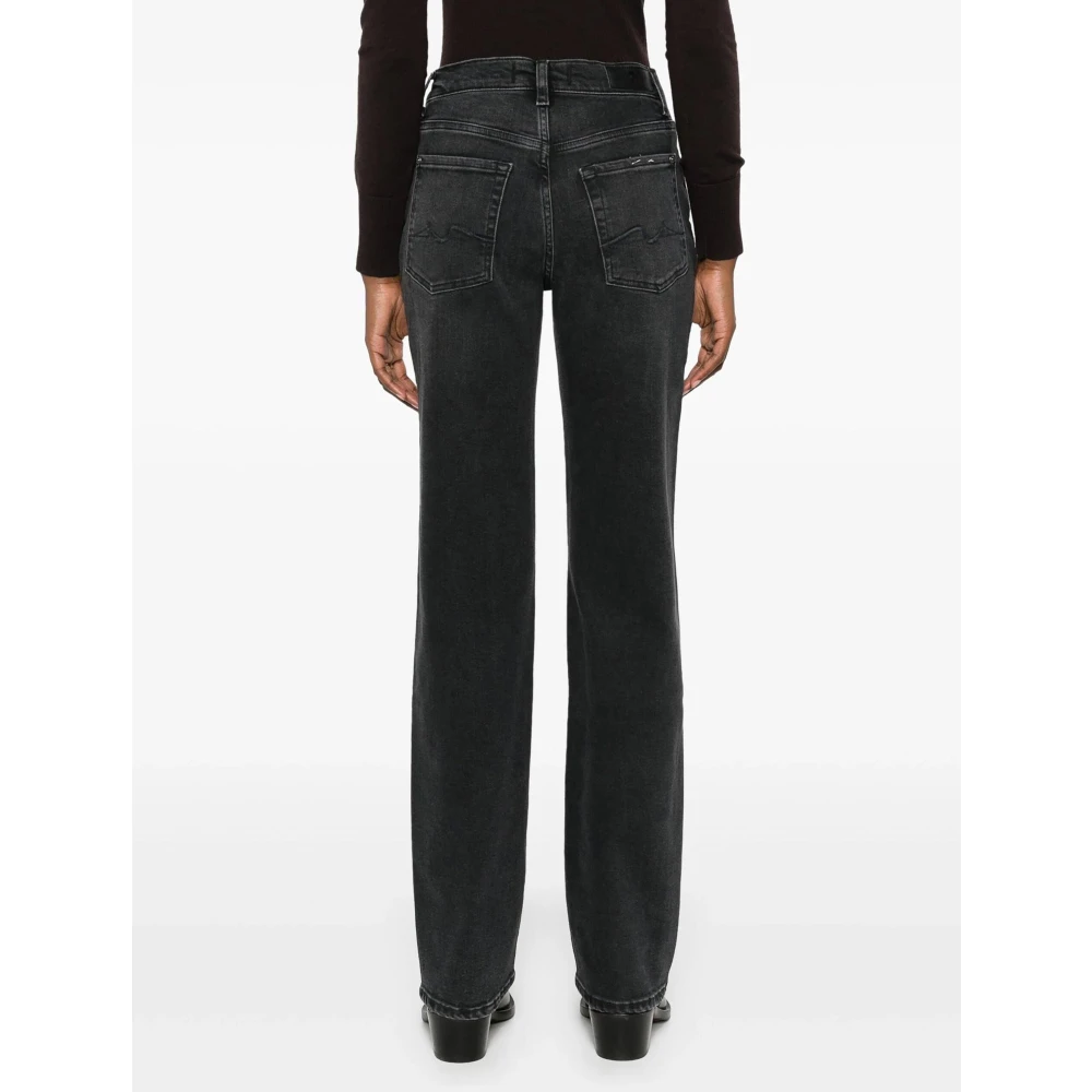 7 For All Mankind Jeans bootcut Black Dames