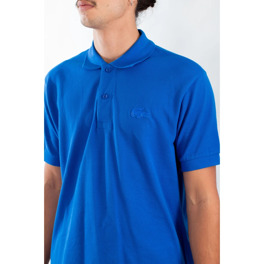 Lacoste Croc Polo Shirt in HJM Blue Heren